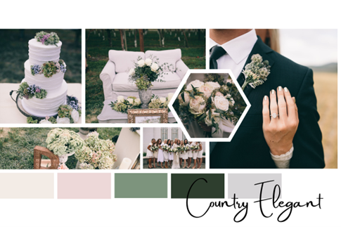 Planing diy wedding flowers for a Country Elegant neutral and green wedding inspiration
